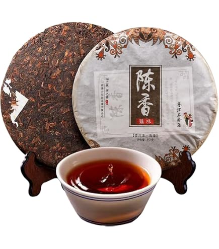 Amazon.co.jp: 老同志 9978 プーアル茶 熟茶 餅茶｜雲南プーアル茶